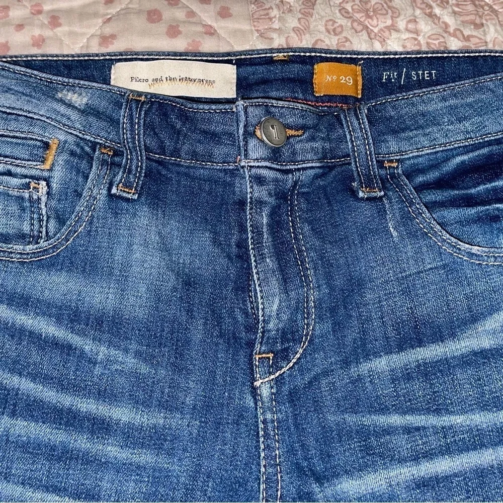 🔥 Anthropologie-Pilcro and the Letter Press Jean shorts 🔥